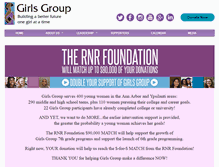 Tablet Screenshot of girlsgroup.org
